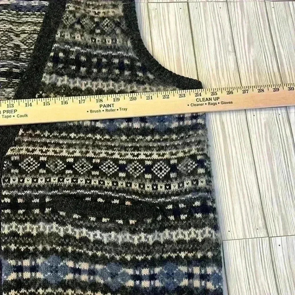 Structure 100% wool vest - Picture 6 of 7